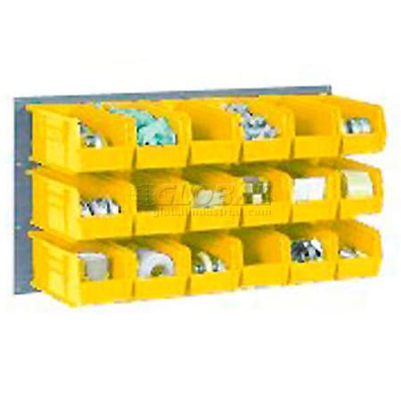 Global Industrial Steel 11 in D x 19 in H x 36 in W, Gray 550202YL